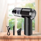 2-in-1 Powerful Wireless Vacuum Cleaner – Handheld Vacuum, Car Cleaner & Air Duster | Rechargeable Portable Cleaner for Home & Car